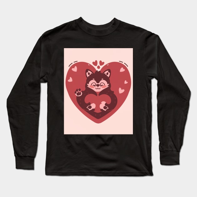 Valentines day Long Sleeve T-Shirt by milicab